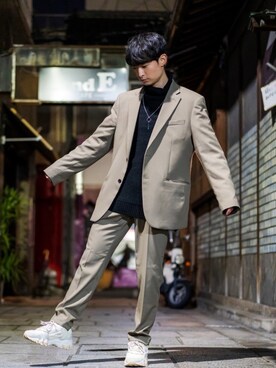 Rikiさん(メンズ・172cm)の冬コーディネート