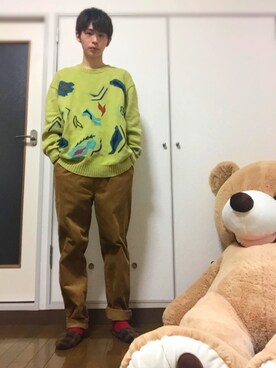 「リフレッシュ」｜おさむさん（メンズ・170cm）の春コーディネート
