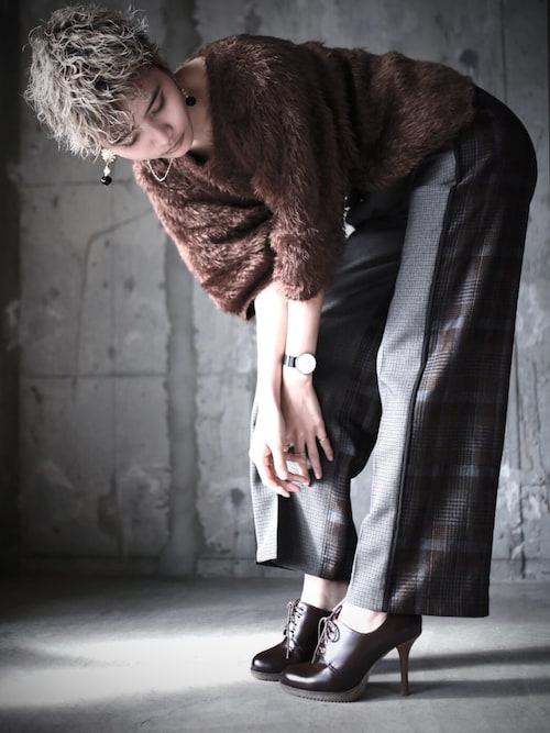 SyntheticLeatherストレートパンツ（その他パンツ）｜UNITED