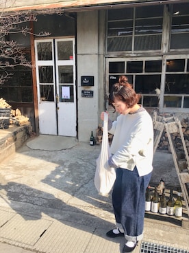 「BRUNABOINNE（ブルーナボイン）のアイテム」を使った、とんとんさん（レディース・158cm）の冬コーディネート