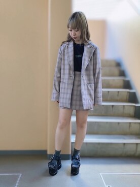 MIZUSHINAさん(レディース・152cm)の春コーディネート