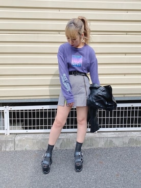 「oodt」｜MIZUSHINAさん（レディース・152cm）の春コーディネート