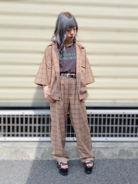 「oodt」｜MIZUSHINAさん（レディース・152cm）の春コーディネート