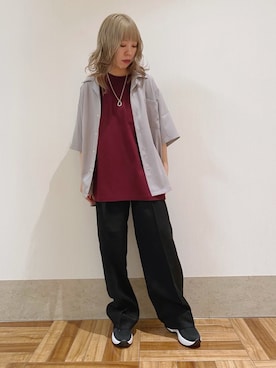 MIZUSHINAさん（レディース・152cm）の夏コーディネート