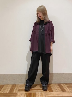 MIZUSHINAさん（レディース・152cm）の夏コーディネート