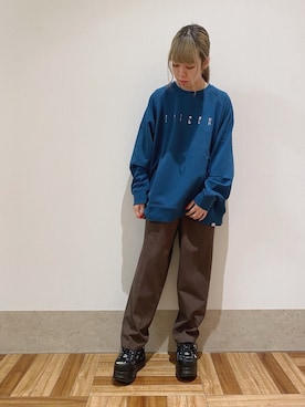 「秋のマイ旬スタイル」｜「アイテム（その他）」を使った、MIZUSHINAさん（レディース・152cm）の秋コーディネート