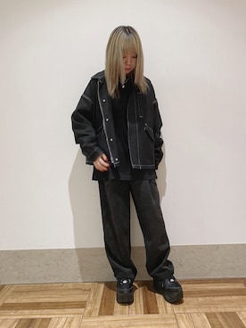 MIZUSHINAさん(レディース・152cm)の秋コーディネート