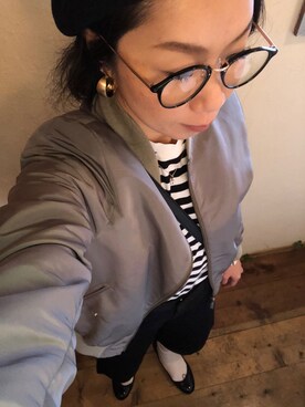 YKさん（レディース・160cm）の秋コーディネート