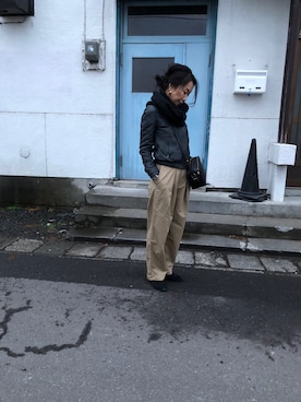 YKさん（レディース・160cm）の秋コーディネート