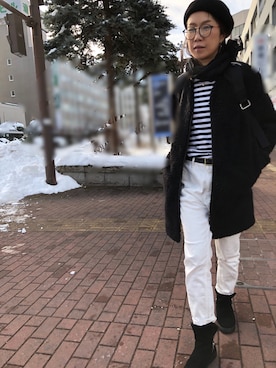 YKさん(レディース・160cm)の冬コーディネート