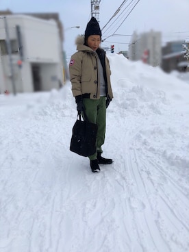 YKさん（レディース・160cm）の冬コーディネート