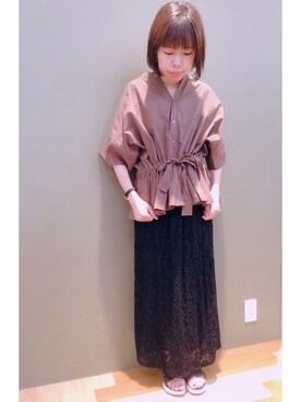 なかしーさん(レディース・154cm)の夏コーディネート