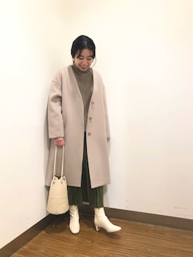 sakaiさん（レディース・160cm）の冬コーディネート