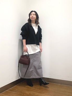 sakaiさん（レディース・160cm）の冬コーディネート