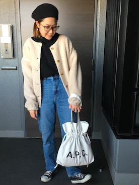 ☆☺︎めめち☺︎☆さん（レディース・159cm）の冬コーディネート