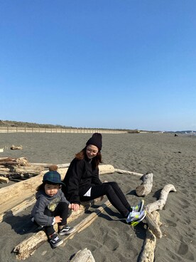 「BIG FIELD（ビッグフィールド）のアイテム」を使った、☆☺︎めめち☺︎☆さん（レディース・159cm）の冬コーディネート