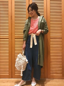 studio CLIPイオンモール鹿児島店さん（レディース・160cm）の春コーディネート
