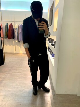 「CHRISTIAN DADA（クリスチャンダダ）のアイテム（ジャケット/アウター）」を使った、kuri0802さん（メンズ・170cm）の秋コーディネート