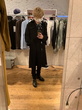 「TAKAHIROMIYASHITATheSoloIst.（タカヒロミヤシタザソロイスト）のアイテム（パンツ）」を使った、kuri0802さん（メンズ・170cm）の春コーディネート