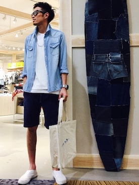 kidさん（メンズ・178cm）の春コーディネート