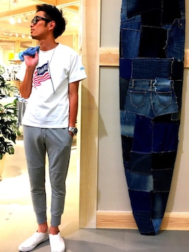 「ノーティードッグ」｜kidさん（メンズ・178cm）の夏コーディネート