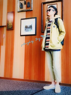 「ノーティードッグ」｜kidさん（メンズ・178cm）の冬コーディネート