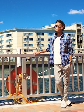 「ノーティードッグ」｜kidさん（メンズ・178cm）の秋コーディネート