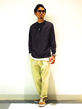 「LEE」｜kidさん（メンズ・178cm）の冬コーディネート