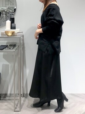 namikaさん（レディース・158cm）の冬コーディネート