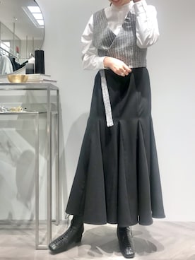 namikaさん（レディース・158cm）の冬コーディネート