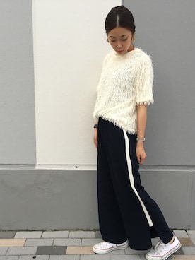 sakiyoさん（レディース・161cm）の夏コーディネート