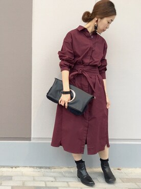 「ブーティ」｜sakiyoさん（レディース・161cm）の秋コーディネート