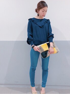 sakiyoさん(レディース・161cm)の冬コーディネート
