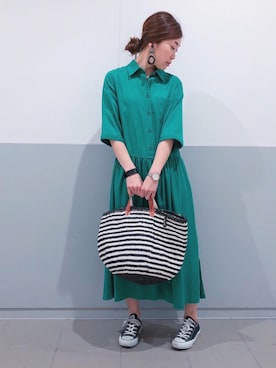 sakiyoさん（レディース・161cm）の春コーディネート