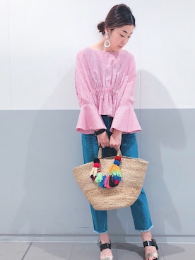 sakiyoさん（レディース・161cm）の春コーディネート