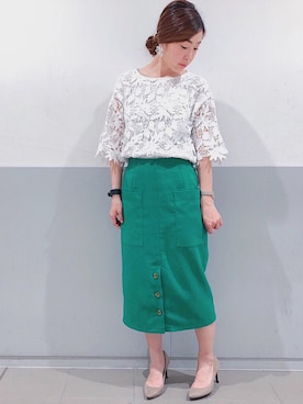 sakiyoさん(レディース・161cm)の春コーディネート