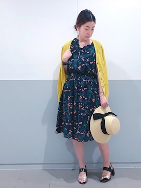 sakiyoさん（レディース・161cm）の春コーディネート