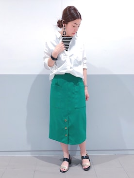 sakiyoさん(レディース・161cm)の春コーディネート