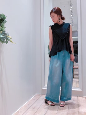 sakiyoさん（レディース・161cm）の春コーディネート