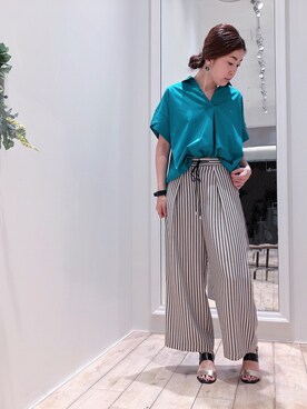 sakiyoさん（レディース・161cm）の春コーディネート