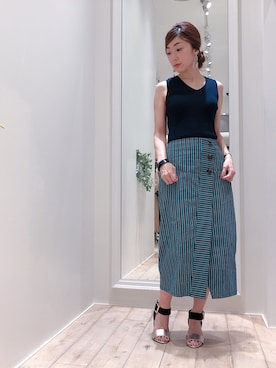 sakiyoさん（レディース・161cm）の春コーディネート