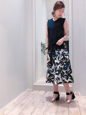 sakiyoさん（レディース・161cm）の春コーディネート