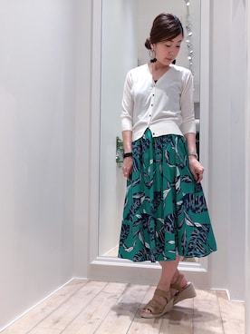 sakiyoさん（レディース・161cm）の春コーディネート