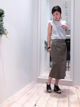 sakiyoさん(レディース・161cm)の夏コーディネート
