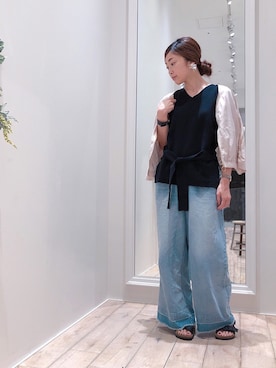 sakiyoさん(レディース・161cm)の夏コーディネート