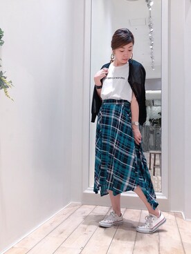 sakiyoさん(レディース・161cm)の夏コーディネート