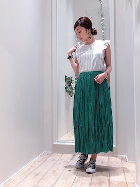 sakiyoさん(レディース・161cm)の夏コーディネート