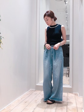 sakiyoさん（レディース・161cm）の夏コーディネート