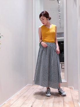 sakiyoさん(レディース・161cm)の夏コーディネート