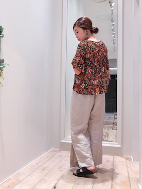 sakiyoさん（レディース・161cm）の夏コーディネート